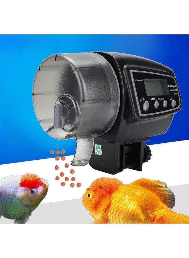 klarako LCD Screen Automatic Aquarium Fish Feeder Timing Fish Food Dispenser Fish Tank Accessories - Image 2