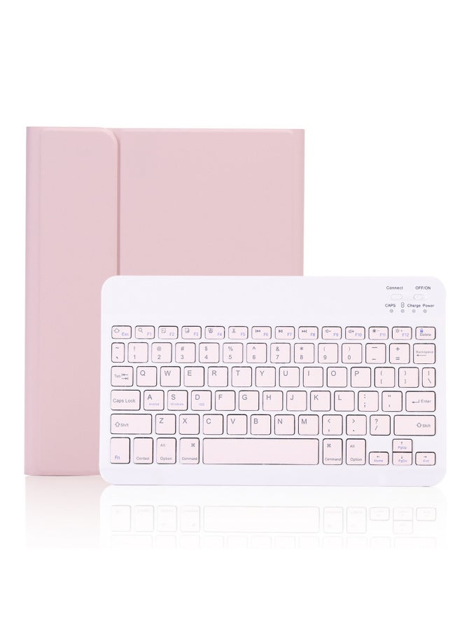 Generic - Bluetooth Keyboard For IPad10 Seconds Control Bluetooth Keyboard Air45 Ultra Thin Wireless Ipad10.2 Protective Cover-Color:Purple (touch Square Key)-Product Type:The IPad 10 Generation 10.9 Inch 2022 Version - Image 1