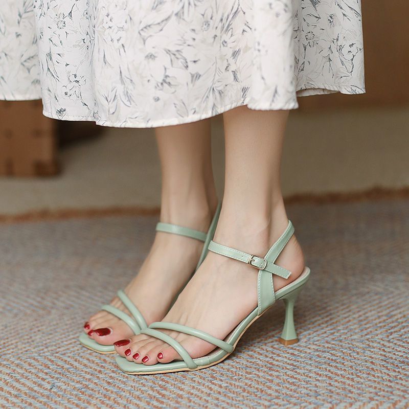 2024 Spring Summer Chic Sandals for Women Light green