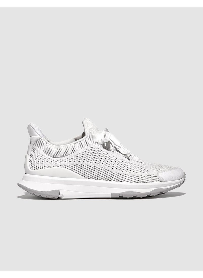 FitFlop Vitamin Ffx Gb7 Knitted White Women's Sports Shoes  - Image 1