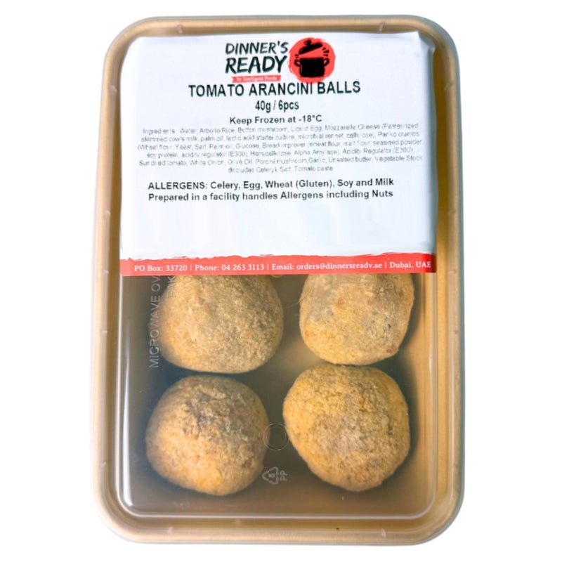DINNER'S READY Arancini, Tomato - 40gms x 6, UAE - Image 2