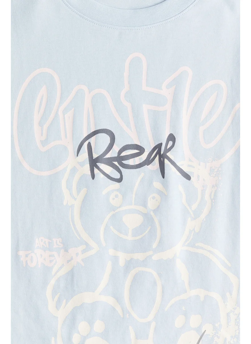 اتش اند ام Oversized Cotton T-Shirt