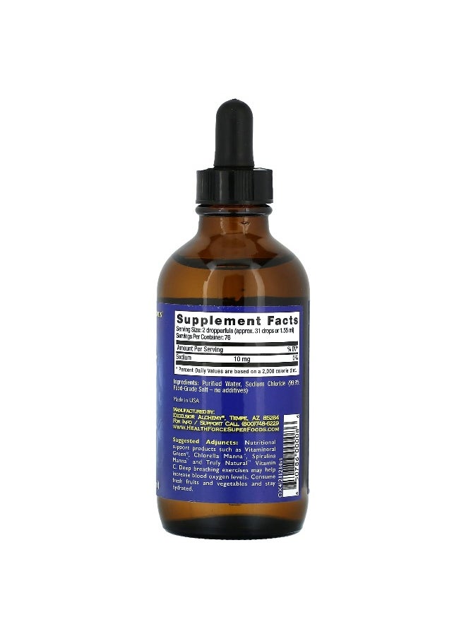 HEALTHFORCE SUPERFOODS HealthForce Superfoods, Oxygen Extreme, 4 fl oz (118.2 ml)  - Image 2