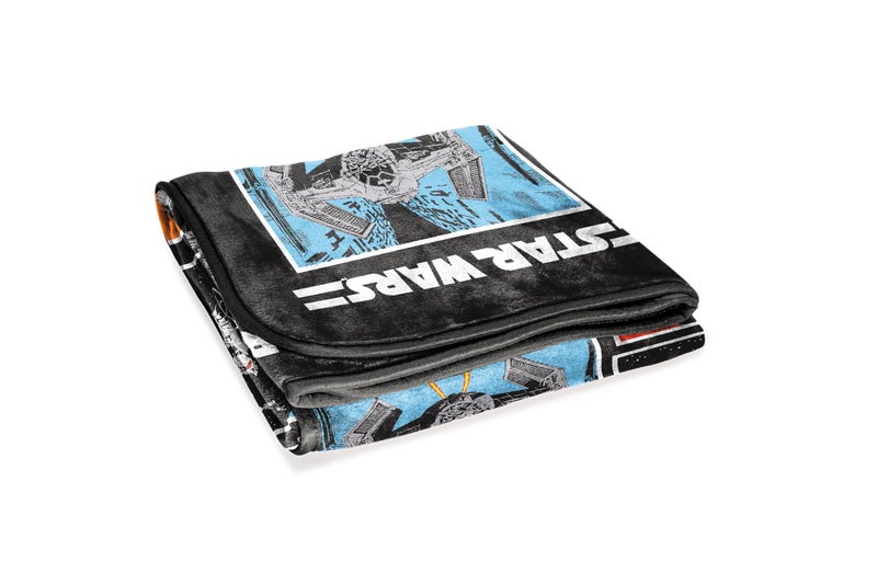 Jay Franco Star Wars Classic Throw Blanket (Offical Product)  Medium - Image 4