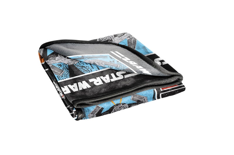 Jay Franco Star Wars Classic Throw Blanket (Offical Product)  Medium - Image 5