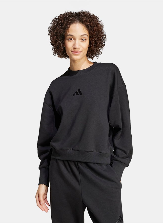 Adidas ALL SZN Fleece Loose Sweatshirt - Image 1