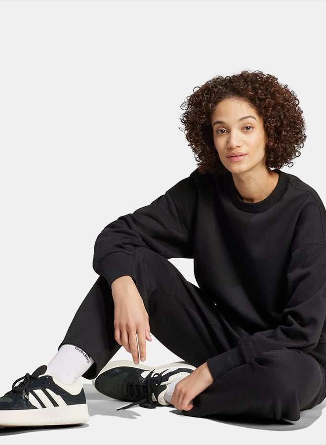 Adidas ALL SZN Fleece Loose Sweatshirt - Image 3