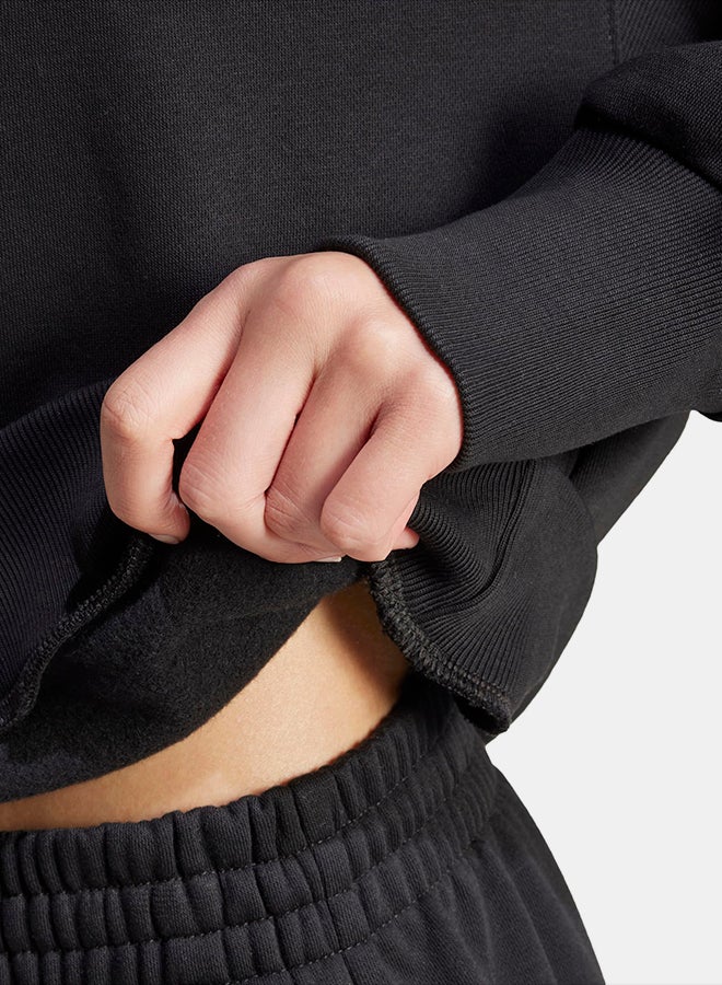 Adidas ALL SZN Fleece Loose Sweatshirt - Image 5