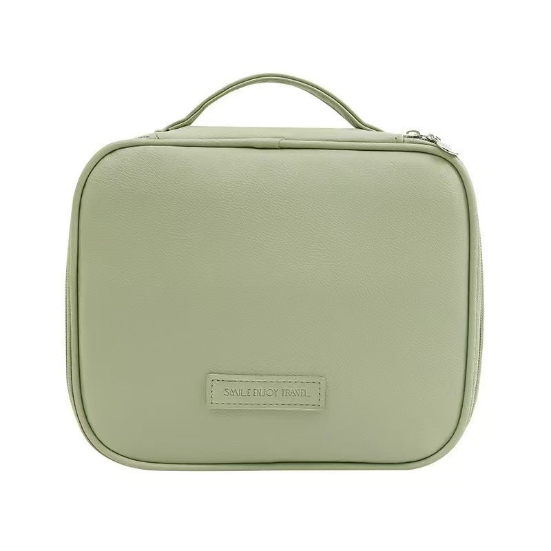 Waterproof Cosmetic Toiletry Bag with Large Capacity and Compartments - Image 3