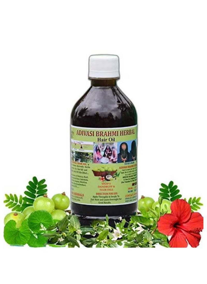 Adivasi Brahmi Herbal Hair Oil (Mainly made from pure Adivasi Ayurvedic Herbs) 100% Natural - pzsku/Z26CBE0BE9FA1206CFB81Z/45/_/1734096739/b16a7027-bfdf-44c6-90a3-f03c5340278a