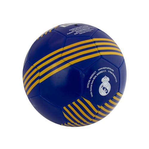 Maccabi Art Official Real Madrid CF Soccer Ball – Size 5 – Collectible Gift for Fans (Dark Blue) - Image 4
