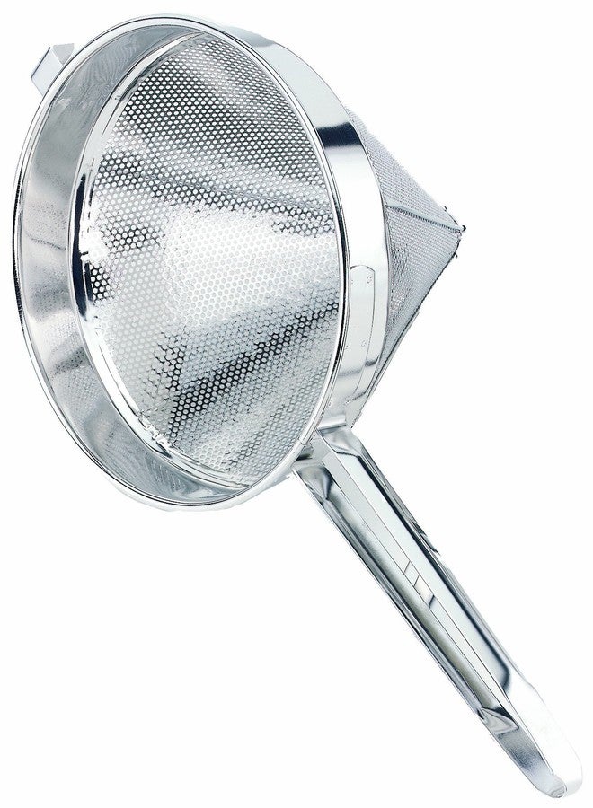 CRESTWARE Mesh Strainer,8 in. H,Steel,Fine - Image 2