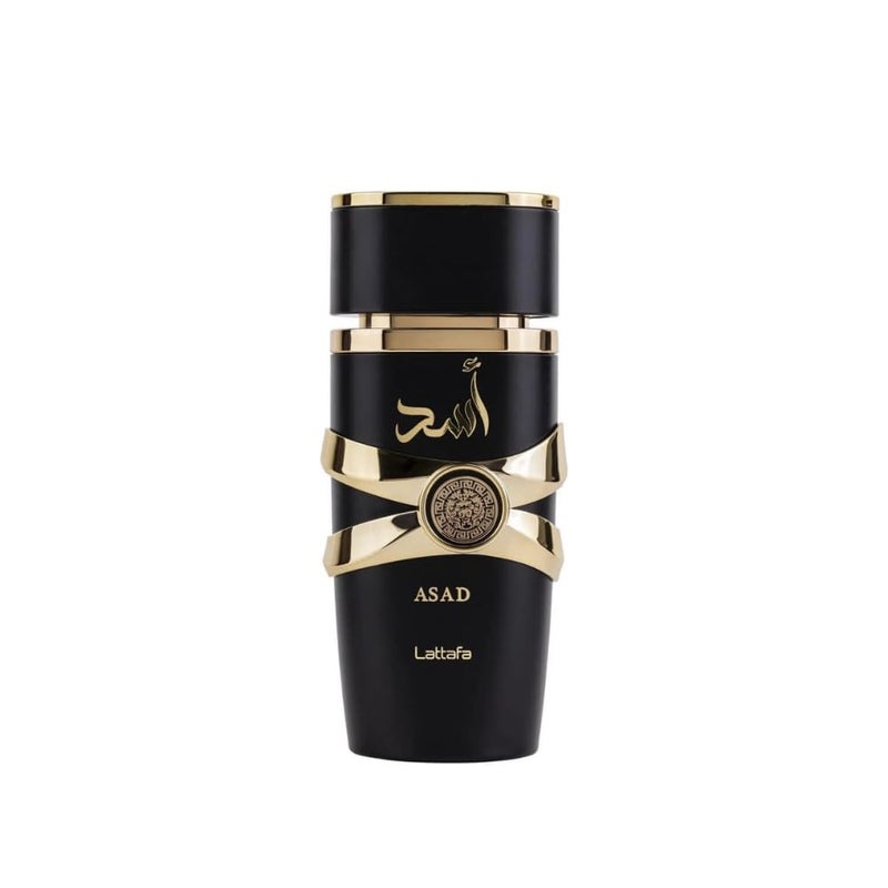 Lattafa Lattafa Perfumes Asad for Unisex Eau de Parfum Spray, 3.4 Ounce  - Image 1