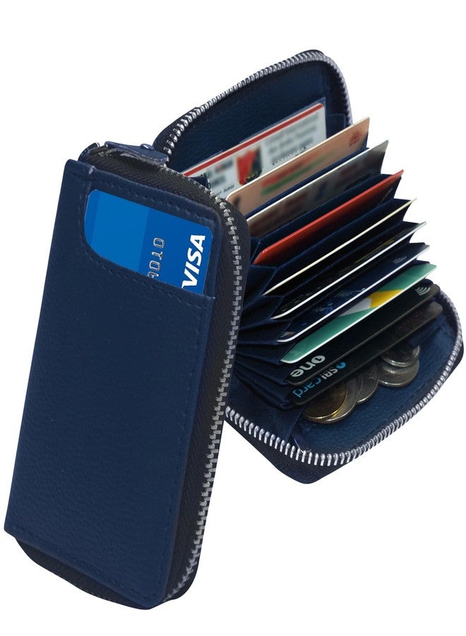 GREEN DRAGONFLY PU Leaher Clutches/Women's Wallets/Card Holder for Women,Credit Card Holder Wallet for Women & Girl's(NMB/202306731-Blue) - Image 3