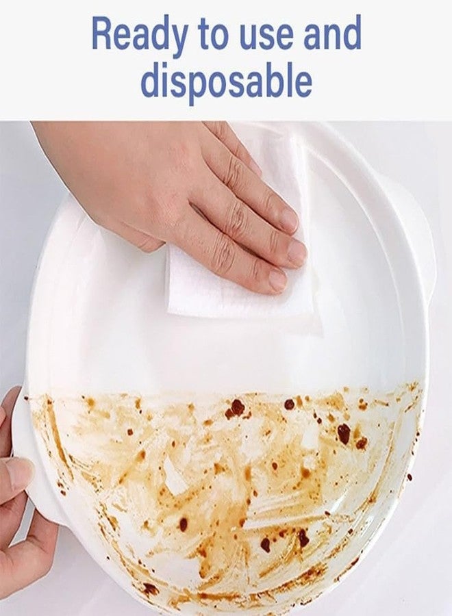 FOMQUAZLI Kitchen Cleaning Wipes, Decontamination Wet Wipes, Reusable Kitchen Wet Wipes Oil and Grease Cleaning Floor Wipes Kitchen Wipes For Bowls, Kitchen, Tiles,Sinks (1 Pack, 80Wipes) - Image 3
