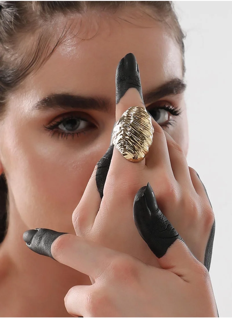 سوهي Adjustable Whirlwind Statement Finger Ring