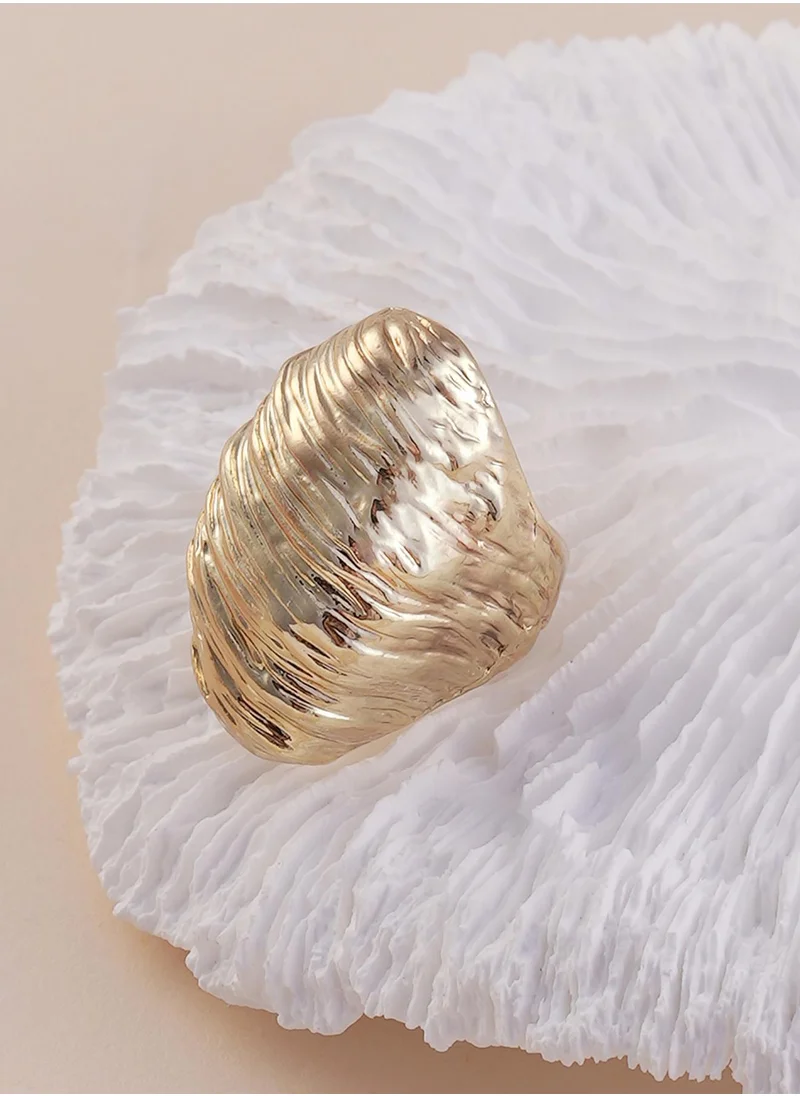 سوهي Adjustable Whirlwind Statement Finger Ring