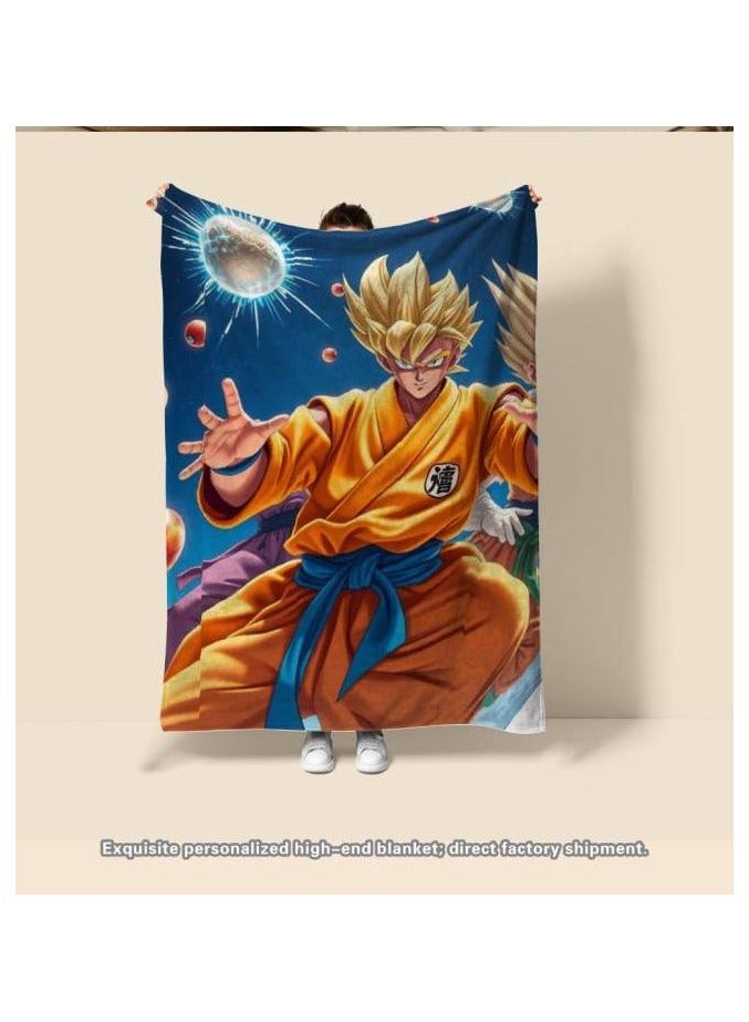 عام بطانية رقيقة من الفانيلا الكرتونية للأطفال والرضع (دافئة ومريحة، ومناسبة للنوم والألعاب) 70 سم * 100 سم - 228 - Image 1