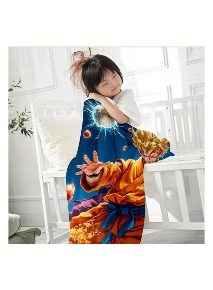 عام بطانية رقيقة من الفانيلا الكرتونية للأطفال والرضع (دافئة ومريحة، ومناسبة للنوم والألعاب) 70 سم * 100 سم - 228 - Image 2