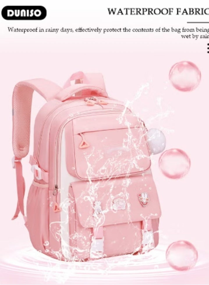 DUNISO Sweet Pink - Series Backpack, Lightweight, Large - Capacity, Durable and Waterproof - Image 5