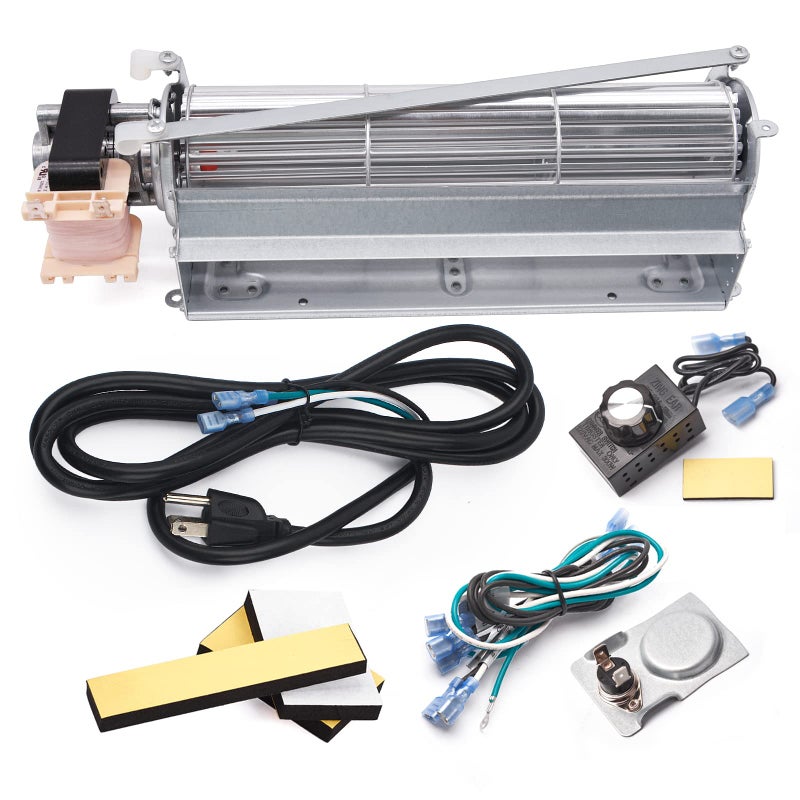 Criditpid BLOT BLOTMC Fireplace Blower Kit for Monessen Majestic Martin Vermont Castings Fireplace Blower Fan Replacement for Rotom HBRB94 HBRB79 R7RB79