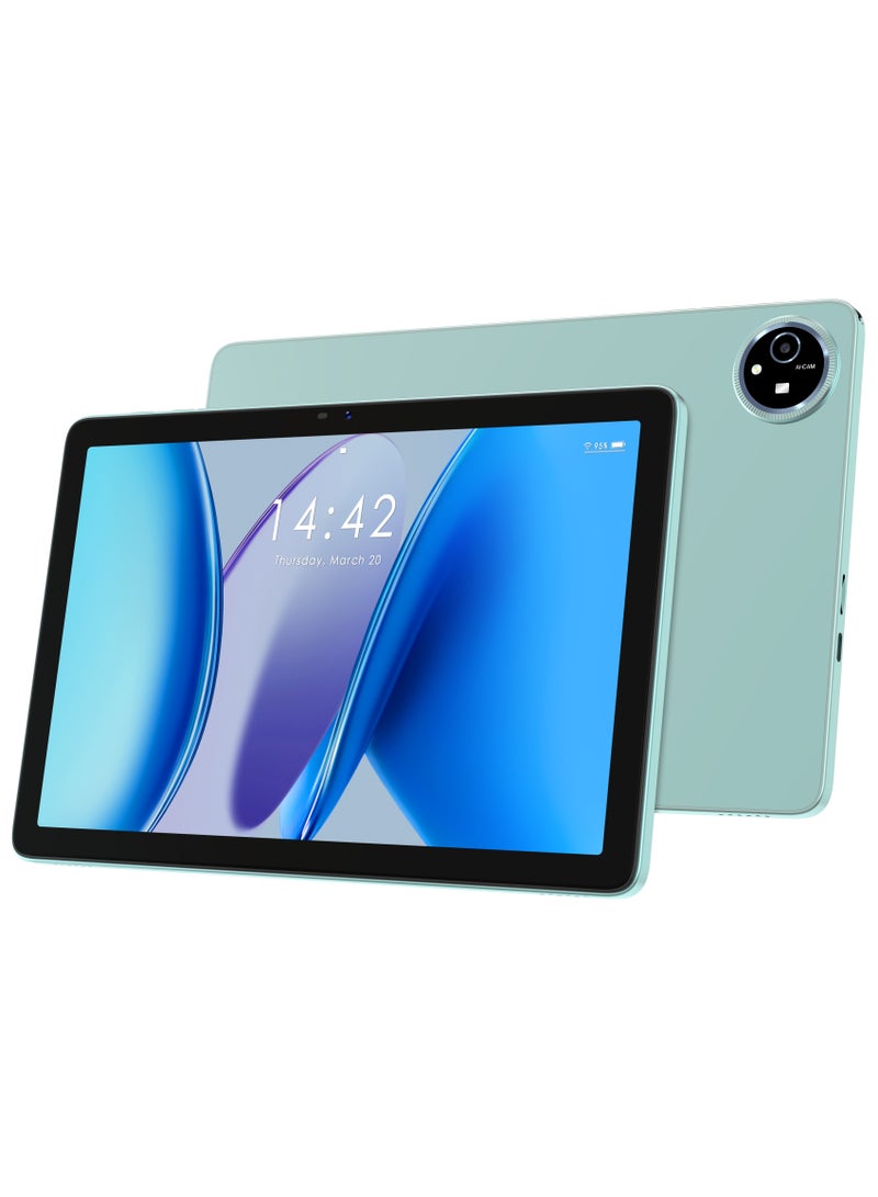 فيكوشا جهاز لوحي VIKUSHA V-M1 سعة 4 جيجابايت + 4 جيجابايت DDR + 128 جيجابايت واي فاي مقاس 10.1 بوصة مع لوحة مفاتيح باللون الأخضر - Image 1