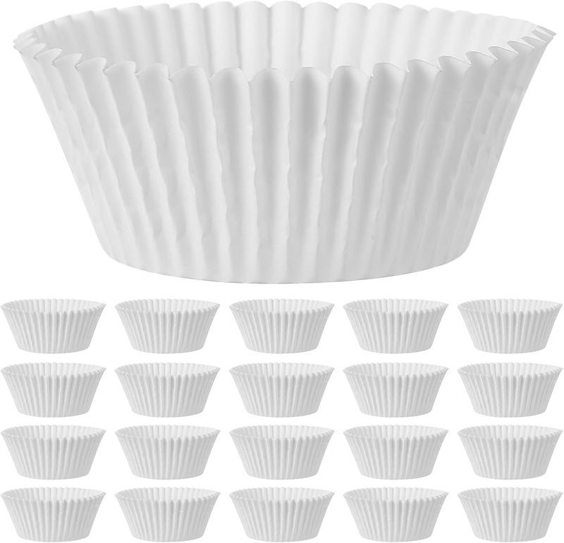 Generic 1000pcs Disposable Muffin Paper Baking Cups - Greaseproof Cupcake Paper Liners Holders - Wedding Cupcake Wrappers for Snacks Cakes Baking Supplies - Image 1
