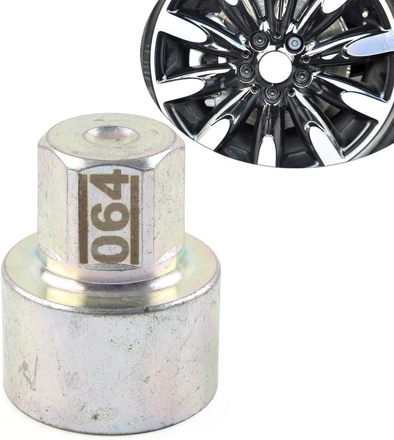 Cnoula11 Tire Repair Tools, Wheel Lock Lugnut Anti-Theft Screw Lug Nut Removal Key Socket for BMW MINI 1 / COOPER/COOPER S & JCW, Pattern 4 - Image 5