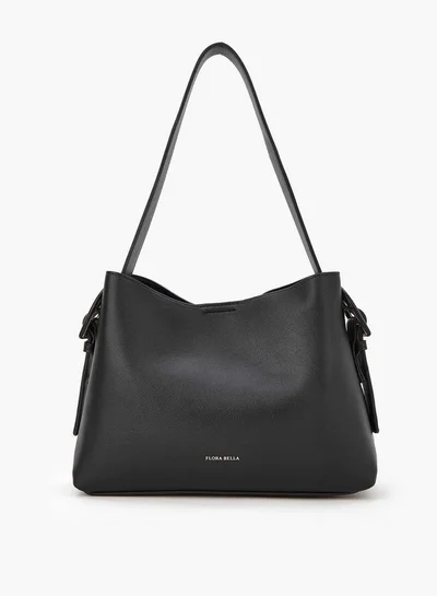 Flora Bella By Shoexpress Solid Shoulder Bag with Adjustable Strap