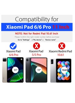 Protective Cover Suitable for  Xiaomi Pad 6 11 Inch Soft TPU Air Cushion Edge Bumper with Foldable Stand Clear Hard PC Case, for Xiaomi Pad 6 Pro with Fashionable Smart Trifold Stand Case - pzsku/Z26CC6F52AE85A90F96C2Z/45/_/1697815390/79450522-70ef-4cbd-98db-42a373f7fa69