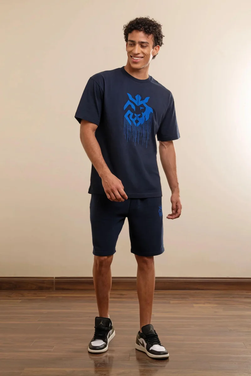Esso5 Bleeding Logo Oversized Tee
