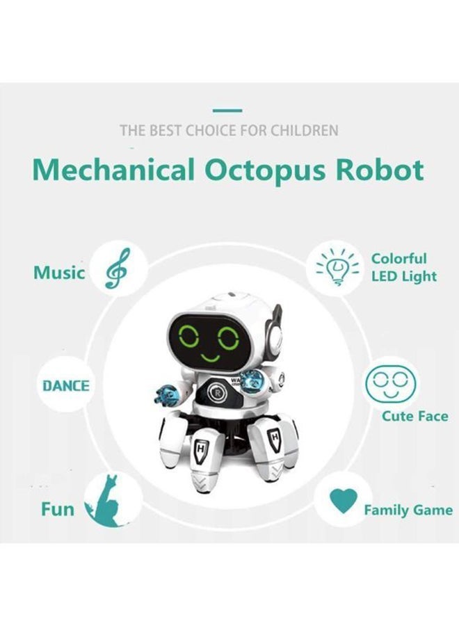 FunBlast Mechanical Octopus Rc Robot With Colourful Led Light And Music For Kids 18cm - Image 2