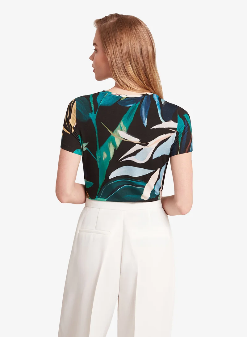 Ted Baker Floral Print T-Shirt