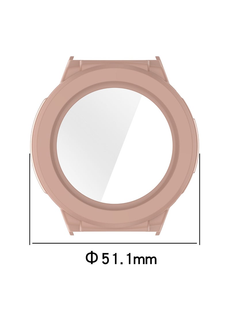PC Frame Smart Bracelet Bezel for Mibro Watch GS Pro Cover Replacement Glass Film Screen Protectors Case for Mibro GS Pro Shell (Black) - Image 4