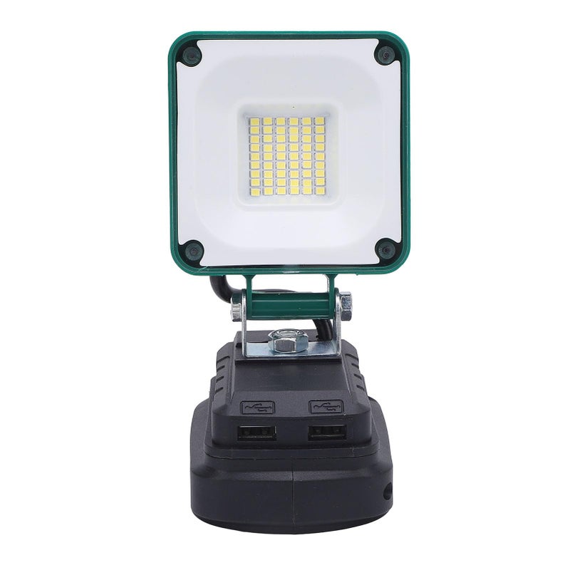 مصباح عمل LED لاسلكي 3400 لومن بزاوية قابلة للتعديل IP67 منفذ USB يعمل بالبطارية - Image 2