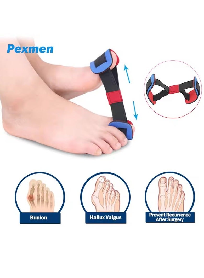 Goolsky Big Toe Strap Bunion Straightener Stretchy Belt Toe Stretcher Alignment for Hallux Valgus Corrector Foot Pain Relief - Image 2