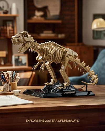 Nifeliz T Rex Fossils Model Building Set Tyrannosaurus Rex Dinosaur Skeleton Building Set for Adults Ideal Gift for Fossils Lovers 826 PCS NF10343 - Image 5