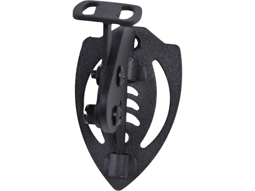 Skull Hooker Bone Bracket European Trophy Mount Perfect Kit for Hanging and Mounting Capped Skulls for Display Black - Image 3