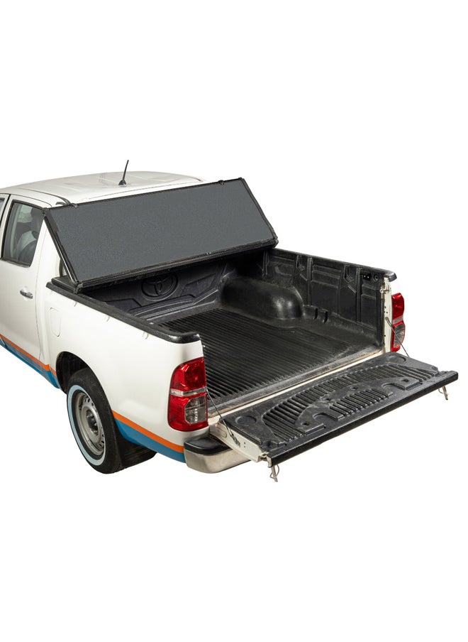 DPT Leather Foldable Tonneau Cover for a 2008-2015 Hilux , Hilux Cover  - Image 2