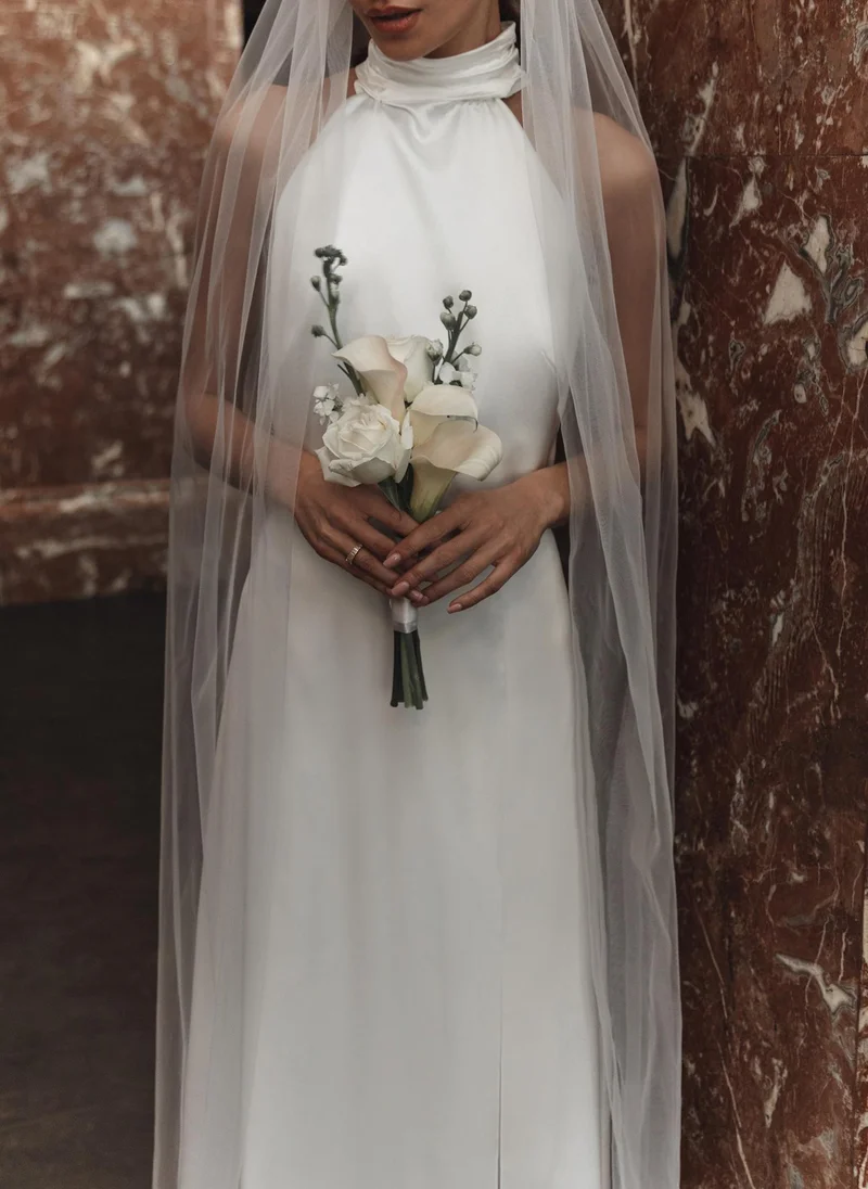 Lichi Halterneck Column Dress