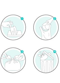 Bumble & Bird Bumble & Bird - Biodegradable Scented Nappy Bags - Pack of 250  - Image 3
