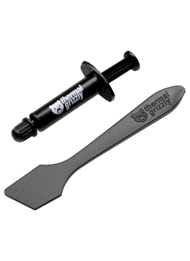 Thermal Grizzly - Aeronaut Thermal Paste 1 Gram - Thermal Conductivity of 8.5KW - Non Conductive - designed for Overclocking - Long-term durability - Image 1