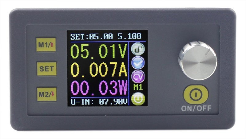 UCTRONICS Numerical Control DC 6-55V to 0-50V 5A Step Down Stabilized Power Supply Constant Voltage Current Buck Power Converter Power Supply Adjustable Module - Image 3
