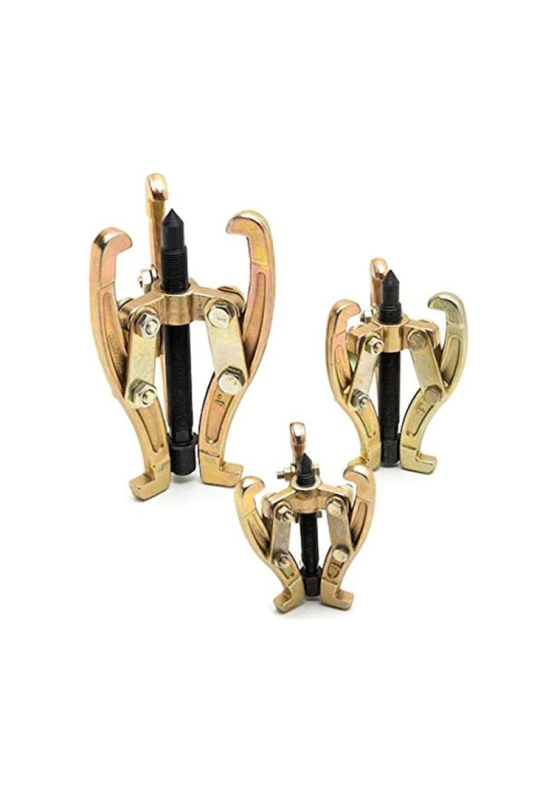 Forged three-jaw puller, manual forging thickened three-jaw puller, auto repair machinery bearing steel plate puller - Image 4