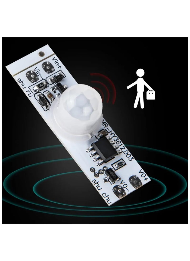 PIR Motion Sensor Switch Module DC 12V 24V Smart Home LED Light 3A IR Infrared Induction Body Sensor Detector Controller