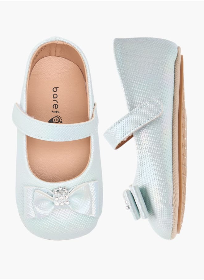 Barefeet - Girls Pram Shoes - Image 1