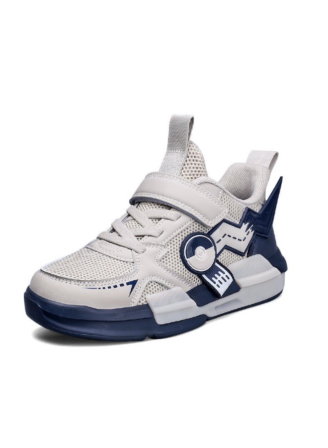 NIBEMINENT Kids Cartoon Sports Skate Shoes Lightweight for Easy Wear Children's Outdoor Casual Sneakers Non-Slip Sole - Image 1