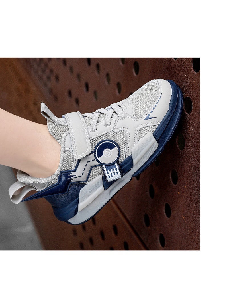 NIBEMINENT Kids Cartoon Sports Skate Shoes Lightweight for Easy Wear Children's Outdoor Casual Sneakers Non-Slip Sole - Image 3