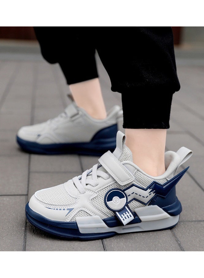 NIBEMINENT Kids Cartoon Sports Skate Shoes Lightweight for Easy Wear Children's Outdoor Casual Sneakers Non-Slip Sole - Image 2