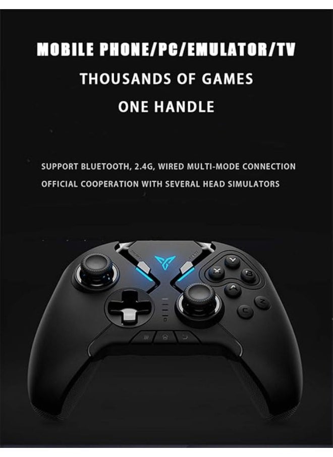 FlyDigi - Flydigi Apex 2 (Combo) - Wireless Gamepad with Phone Holder for Mobile Phones and PC, Automatic Gun Control for Games like CODM and DNF - Image 1